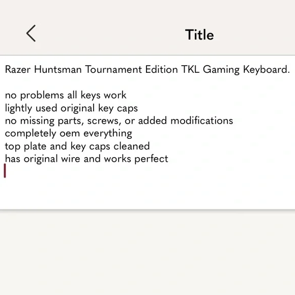 razer huntsman tournament edition keyboard